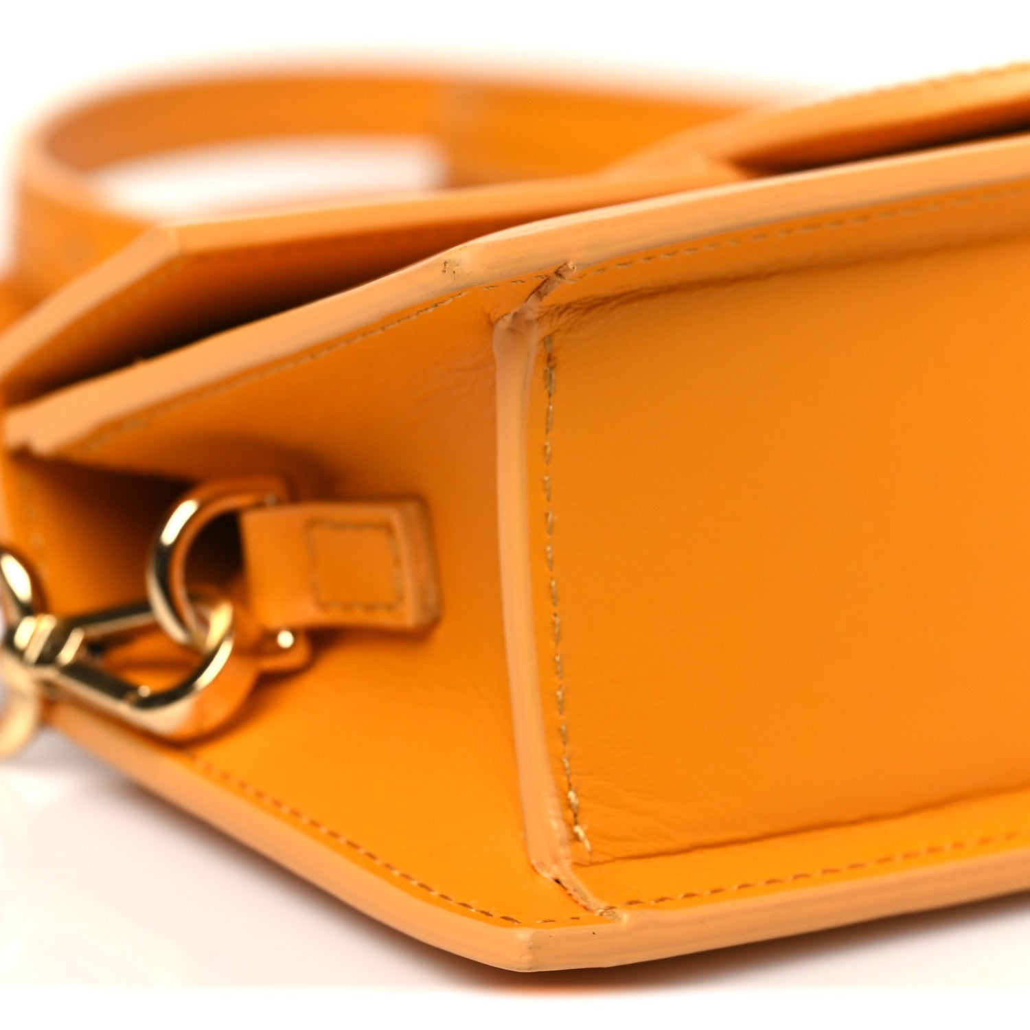 Jacquemus Smooth Calfskin Le Bambino Dark Orange 8 of 12