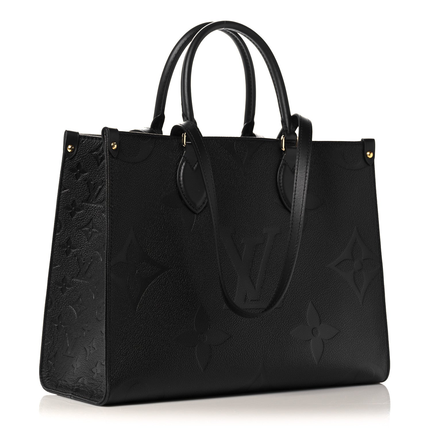Louis Vuitton Empreinte Monogram Giant Onthego MM Black 3 of 10