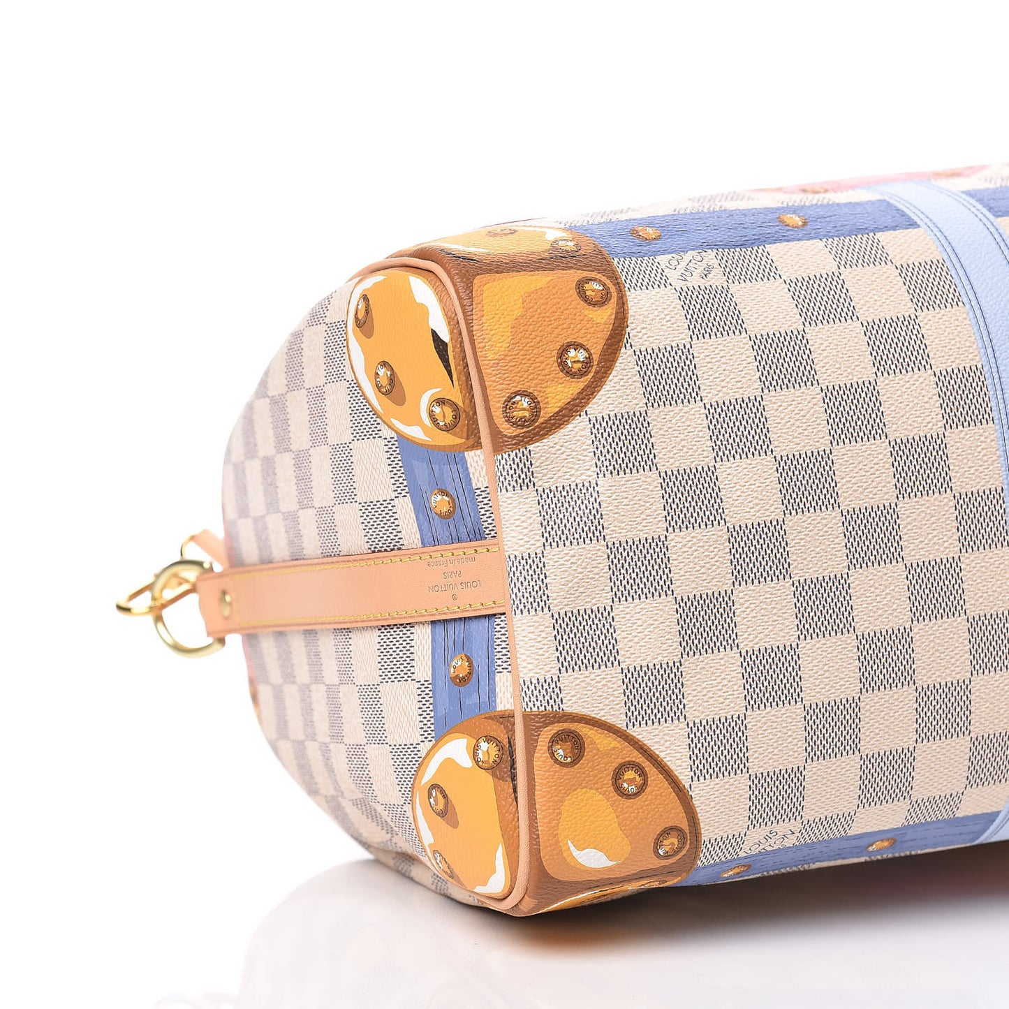 Damier Azur Summer Trunks Speedy Bandouliere 30