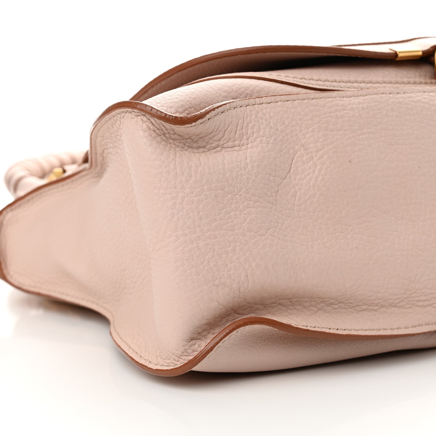 Chloe Calfskin Medium Marcie Satchel Nude Pink 9 of 11