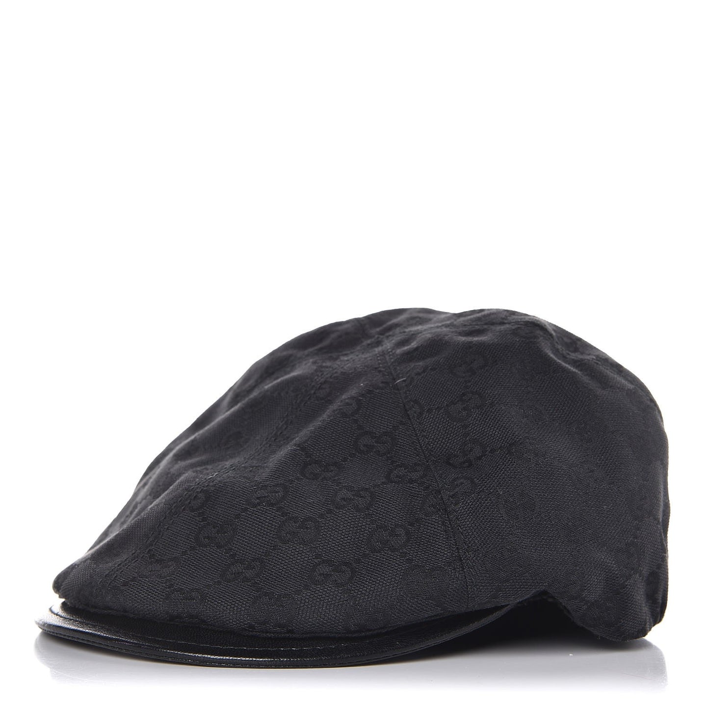Monogram Web Hat L Black