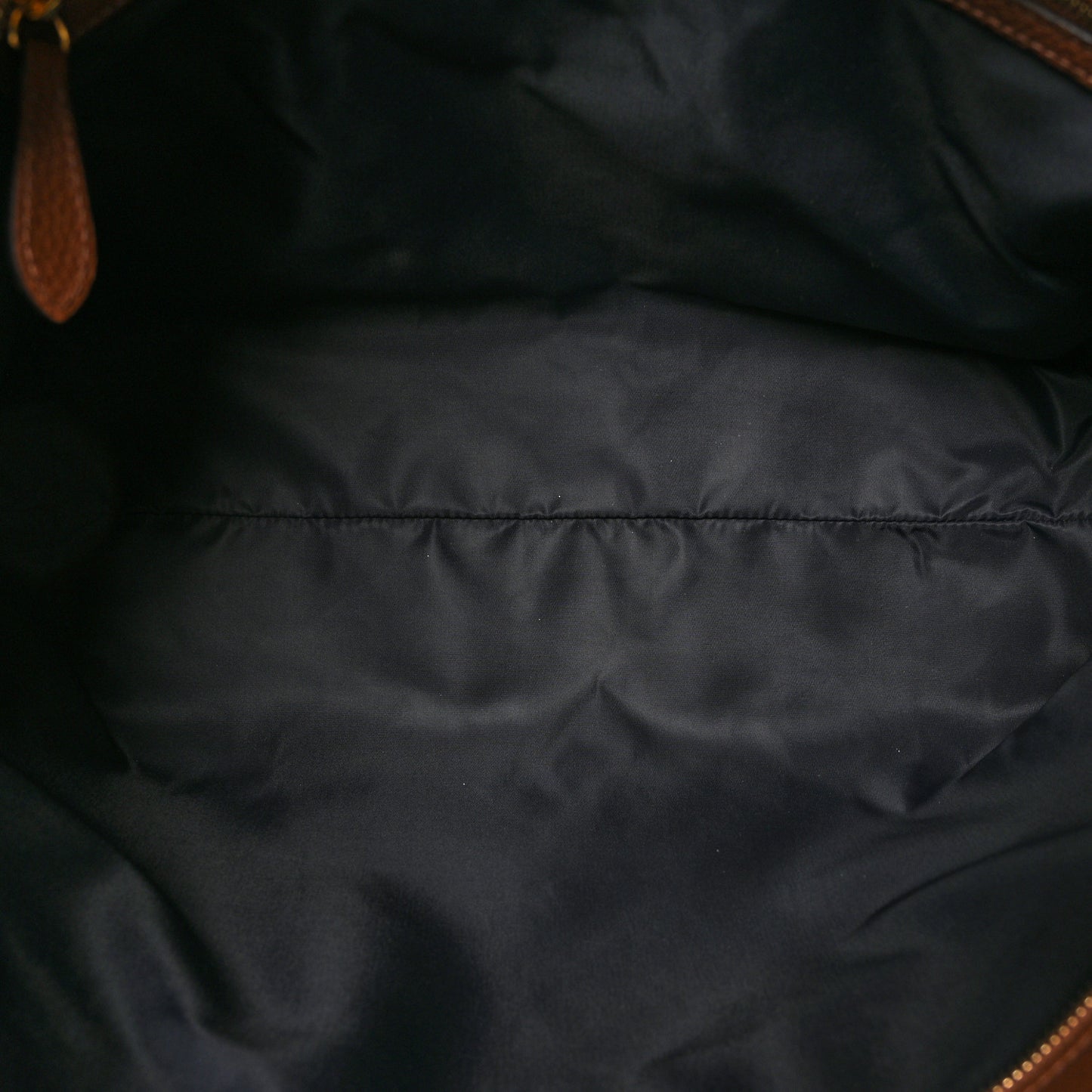 Calfskin Logo Embossed Medium Ardwell Tote Tan