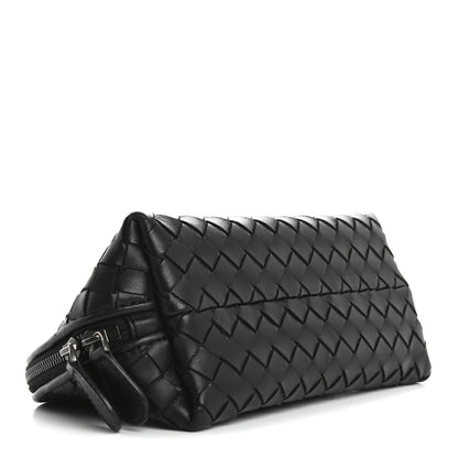 Bottega Veneta Nappa Intrecciato Small Cosmetic Pouch Black 4 of 7