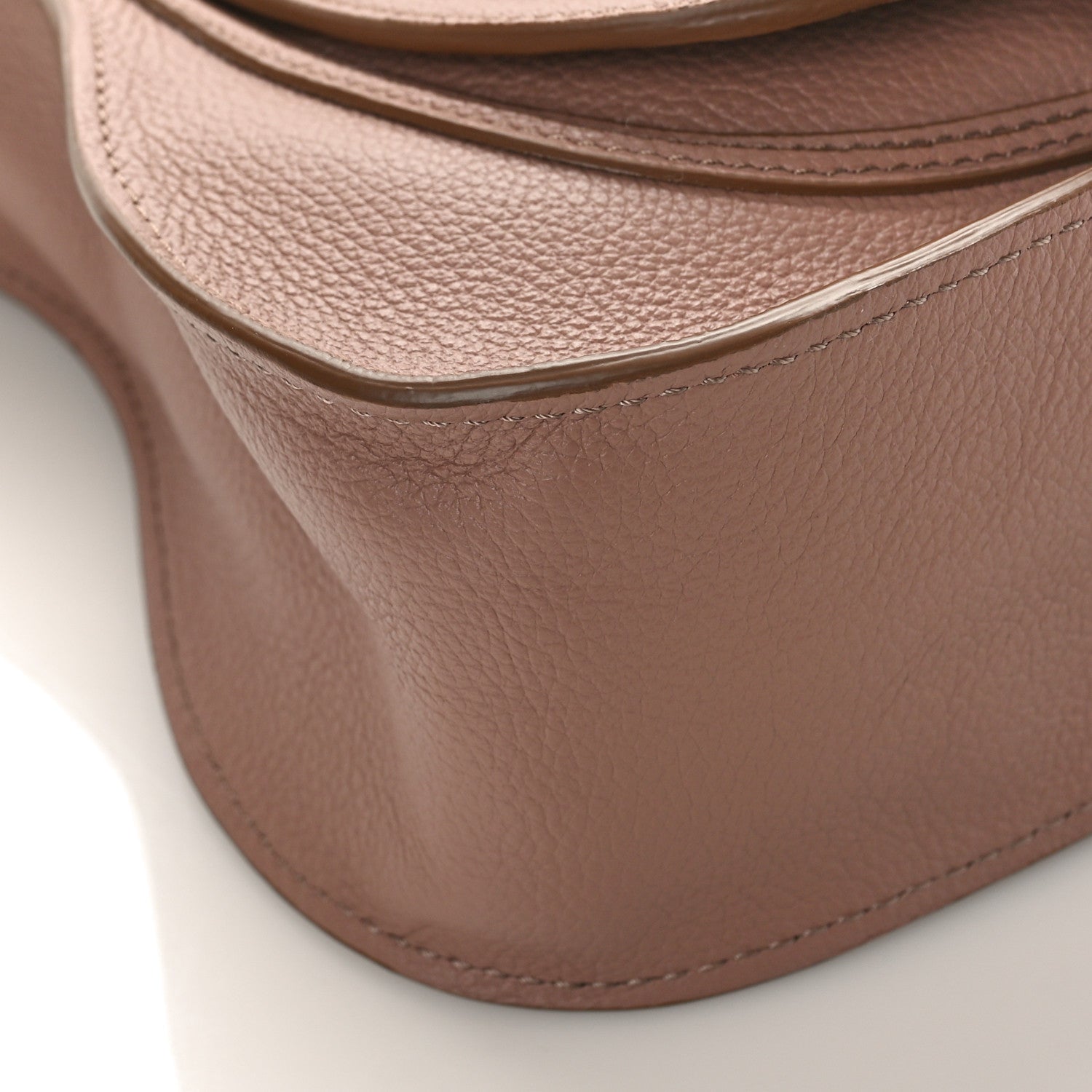 Chloe Calfskin Small Marcie Satchel Woodrose 7 of 8