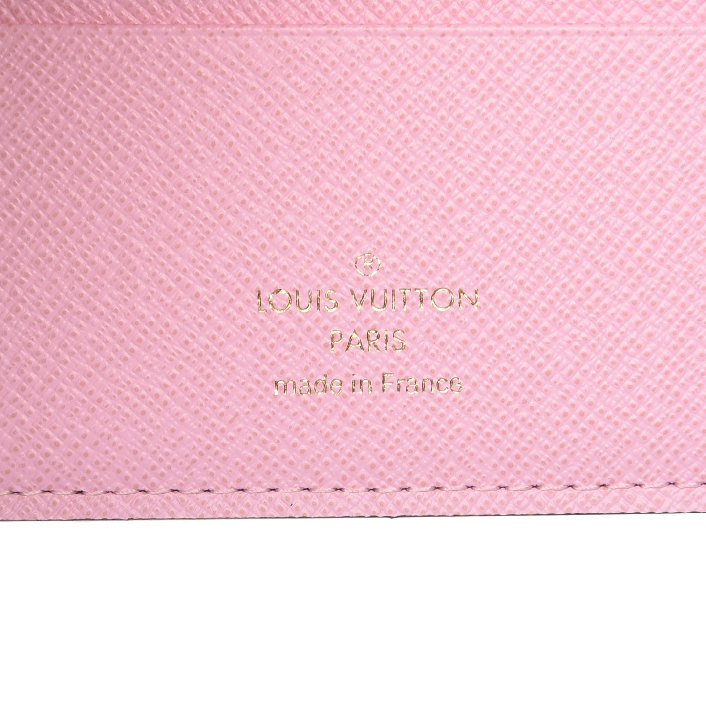 Monogram 2016 Christmas Animation Passport Cover Rose Ballerine