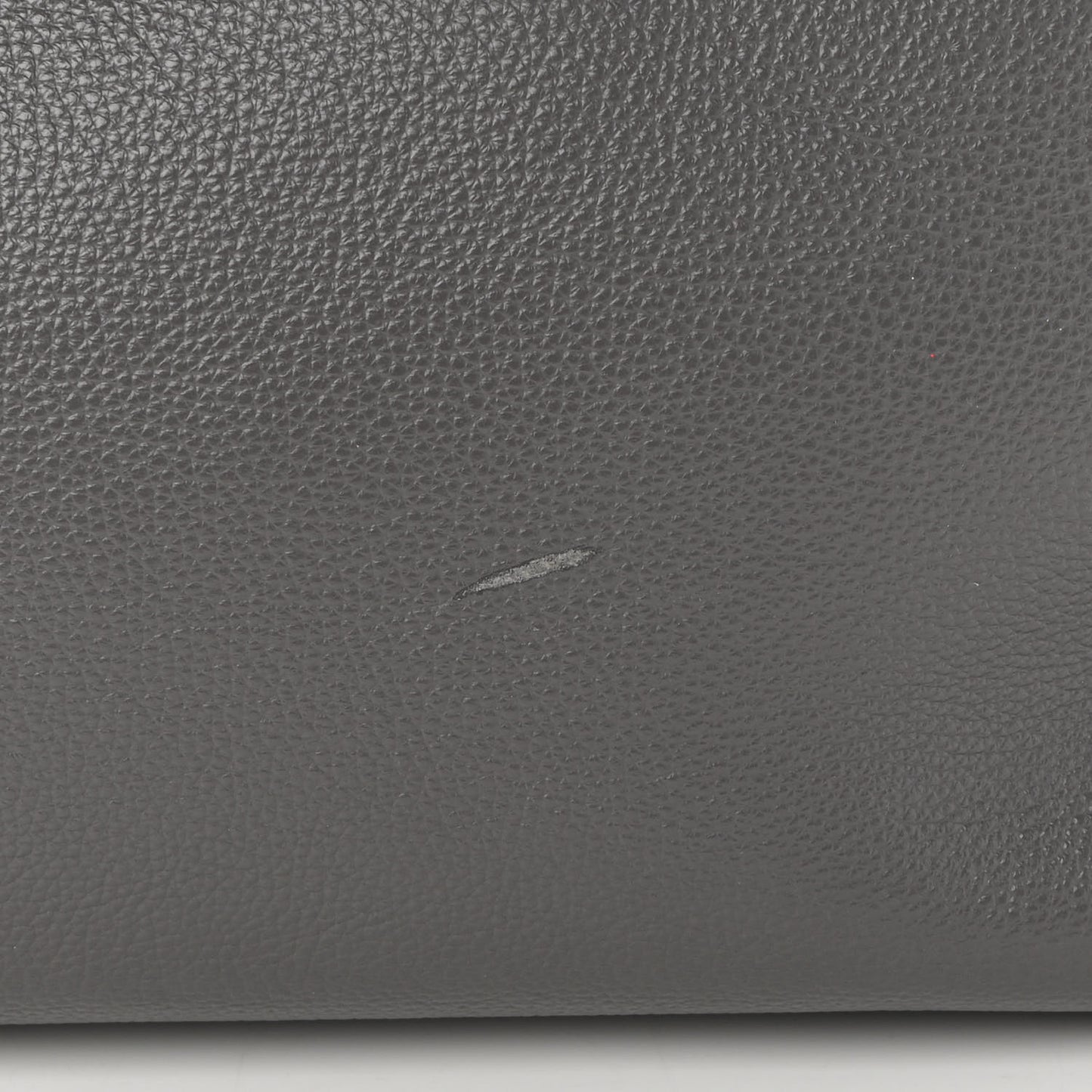 Grained Calfskin Neo Classic Silver Hardware Medium City Dark Grey