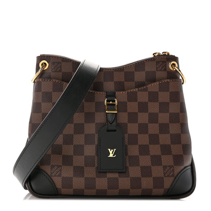 Louis Vuitton Damier Ebene Odeon PM Black 1 of 9
