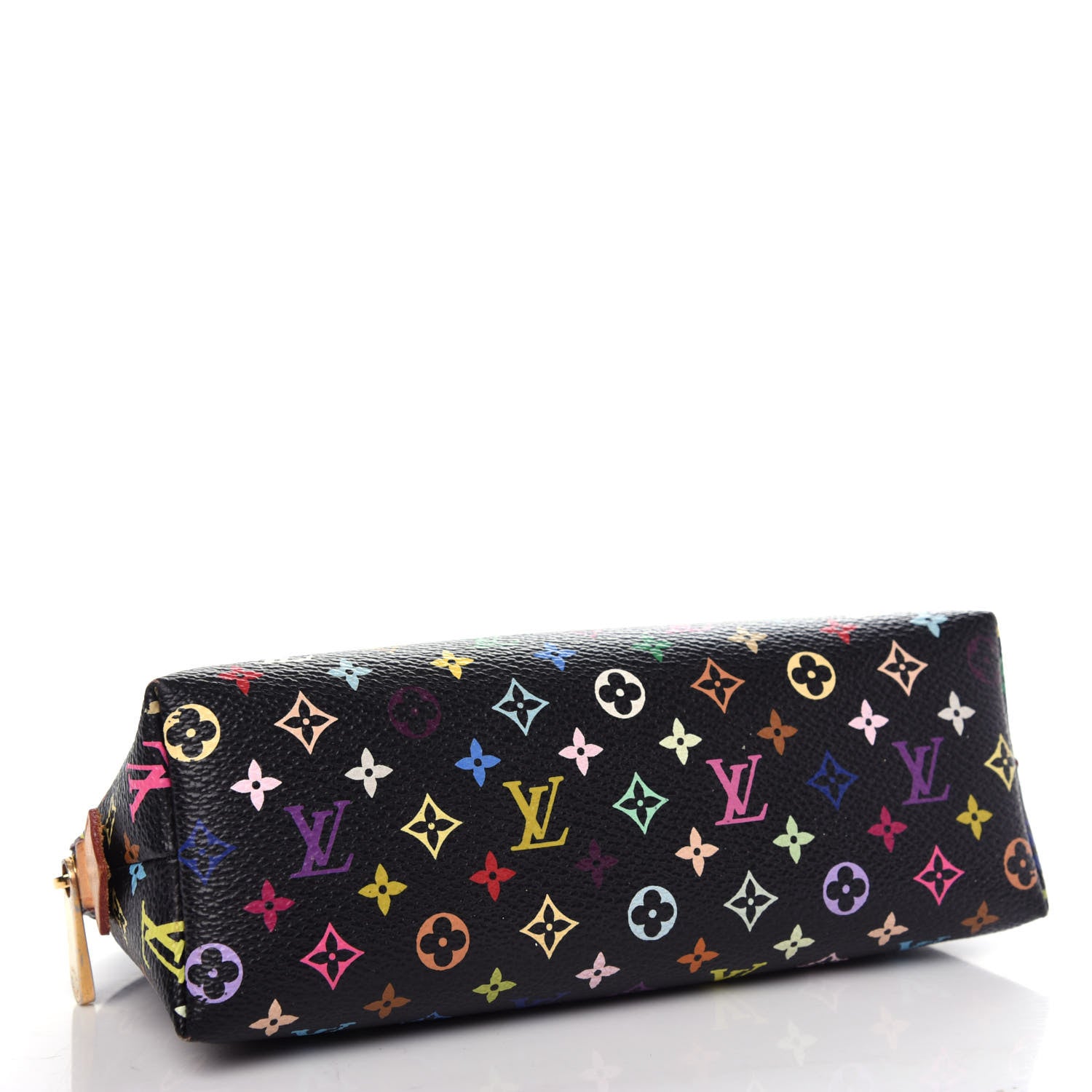 Louis Vuitton Monogram Multicolor Cosmetic Pouch Black Grenade 4 of 7