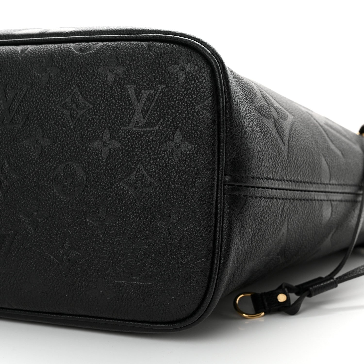 Louis Vuitton Empreinte Monogram Giant Neverfull MM Black 10 of 10