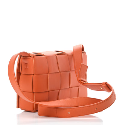 Bottega Veneta Nappa Maxi Intreccio Cassette Bag Burned Orange 3 of 10