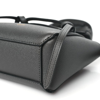 Celine Grained Calfskin Pico Belt Bag Grey 11 of 11