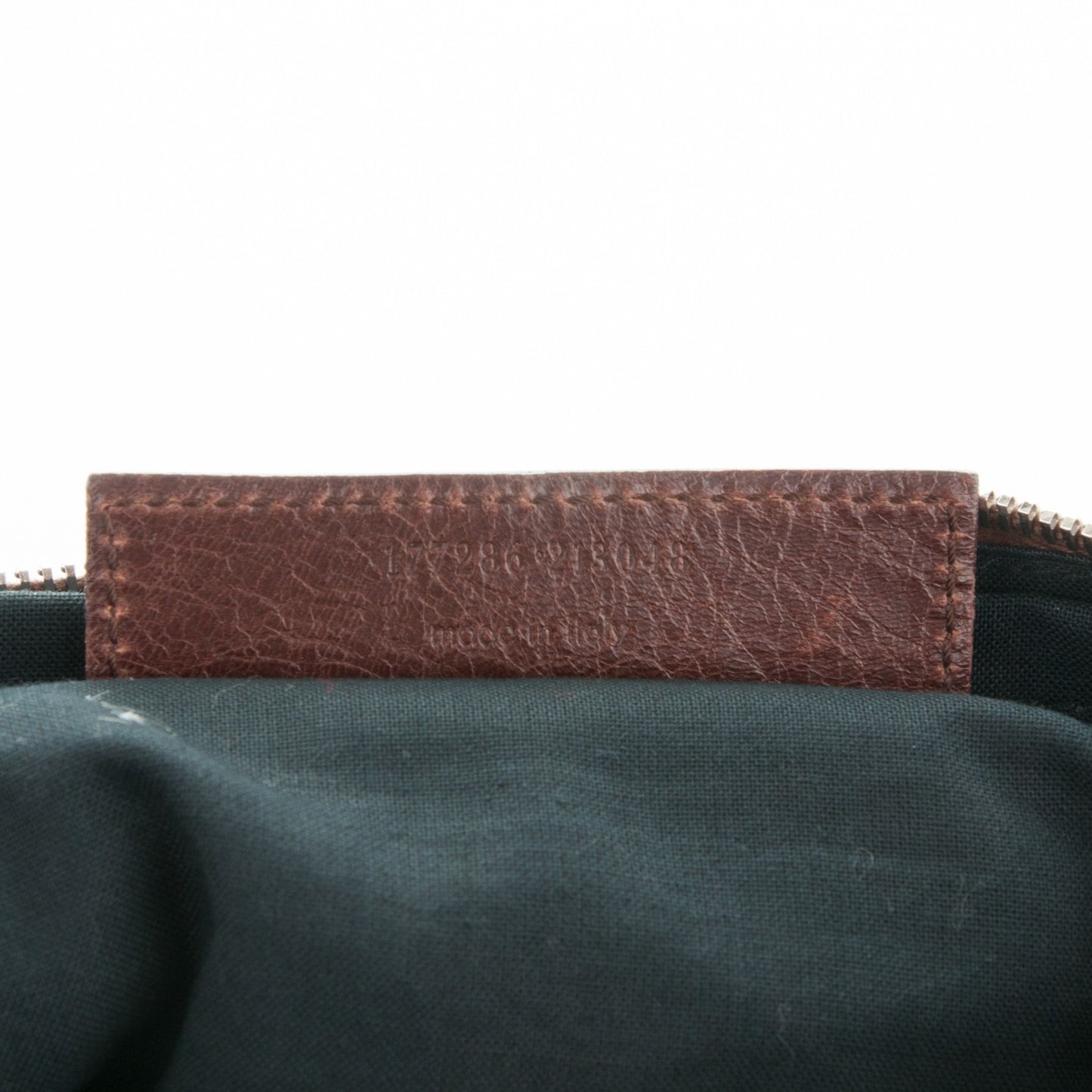 Agneau Giant 21 Silver Hardware Flat Handle Clutch