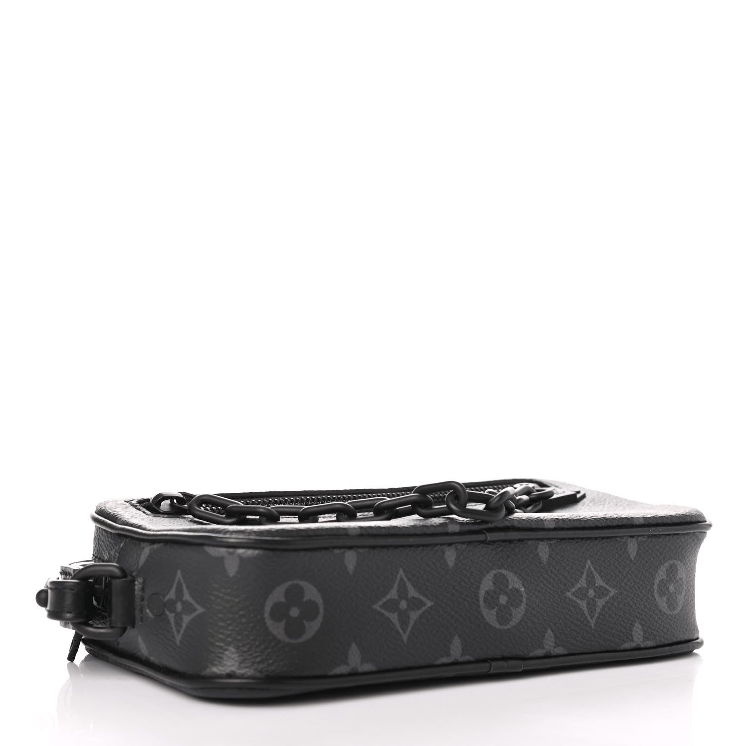 Louis Vuitton Monogram Eclipse Pochette Volga 3 of 4