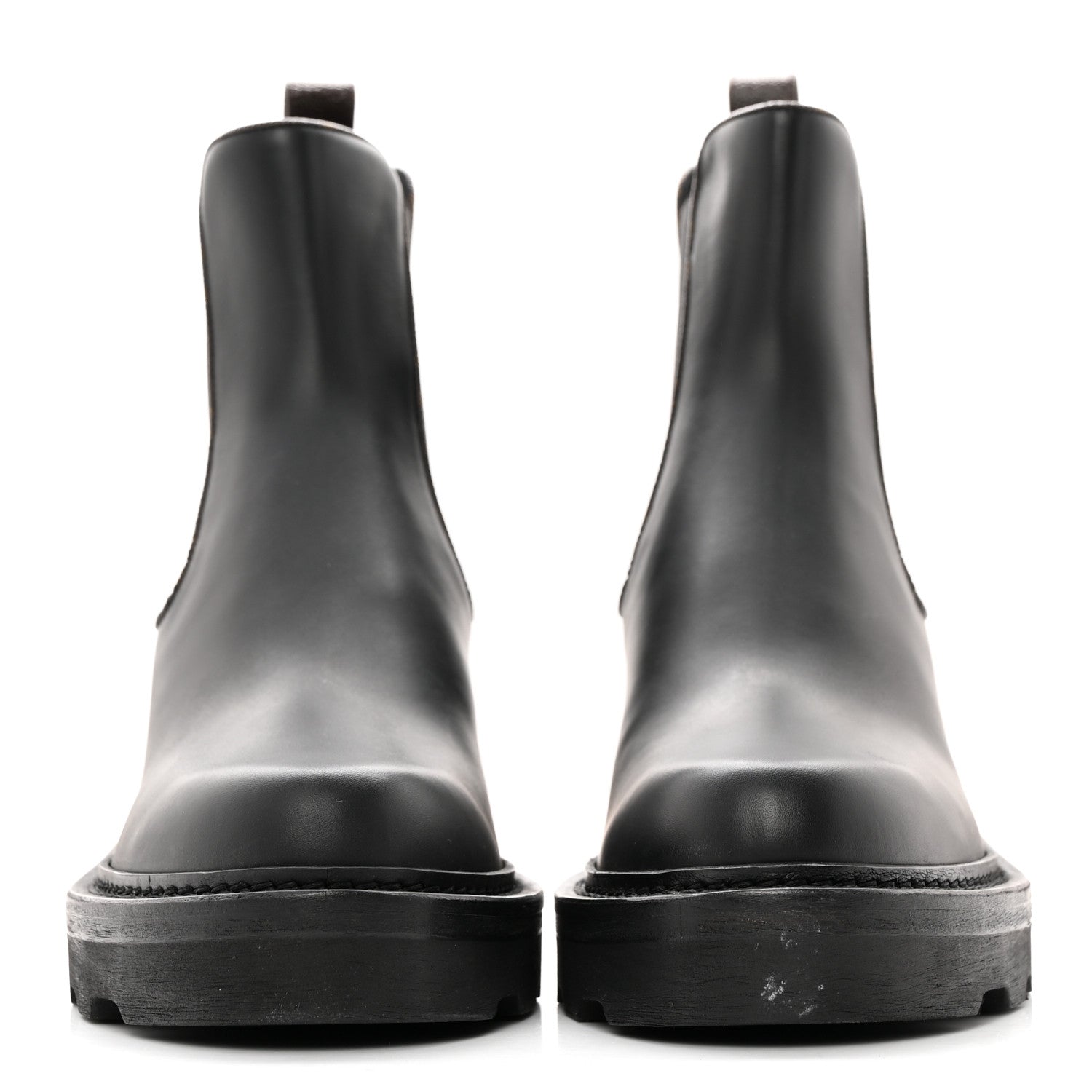 Louis Vuitton Calfskin Monogram Beaubourg Ankle Boots 38 Black 2 of 14