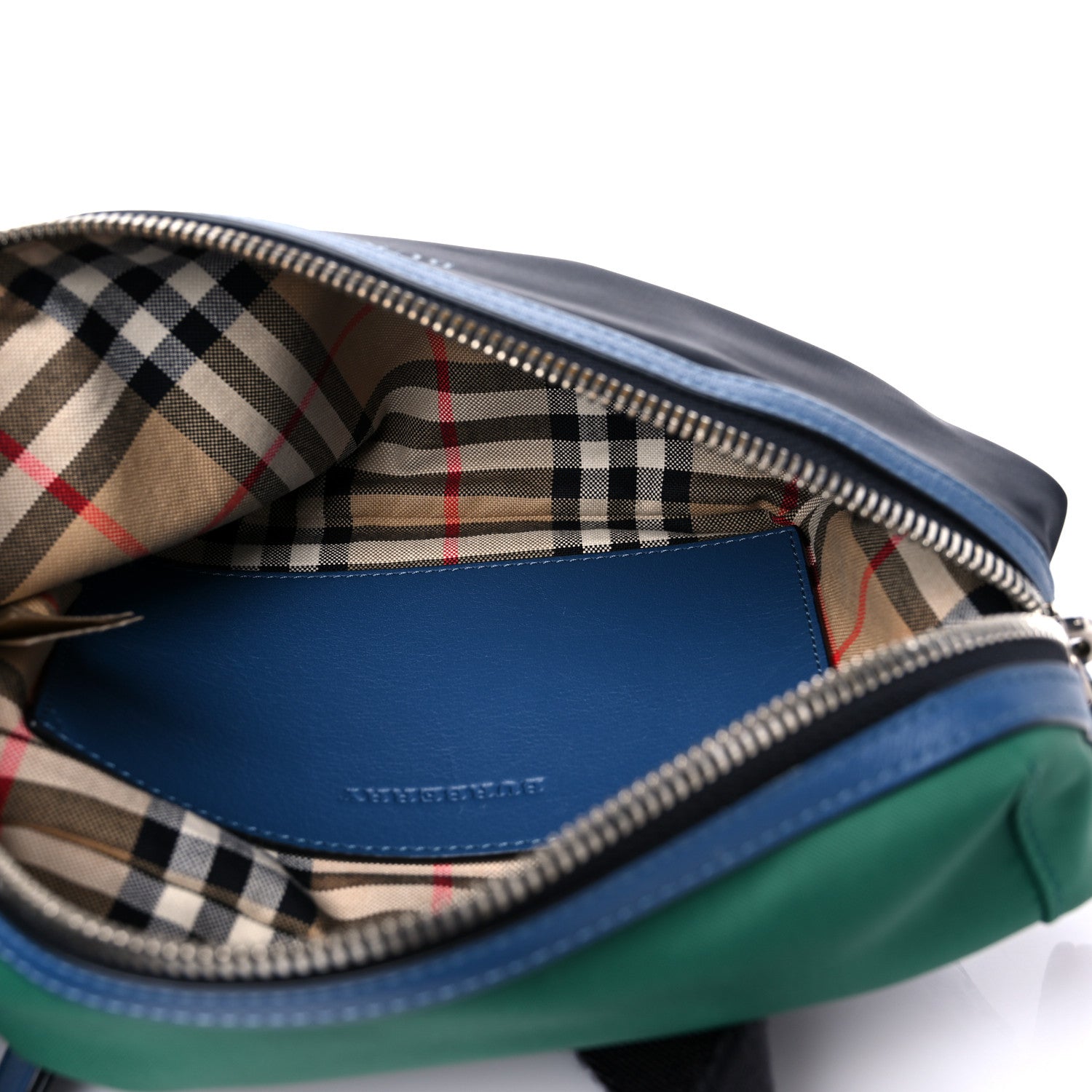 Burberry Nylon Color Block Medium Casual Sonny Bum Bag Black 5 of 10
