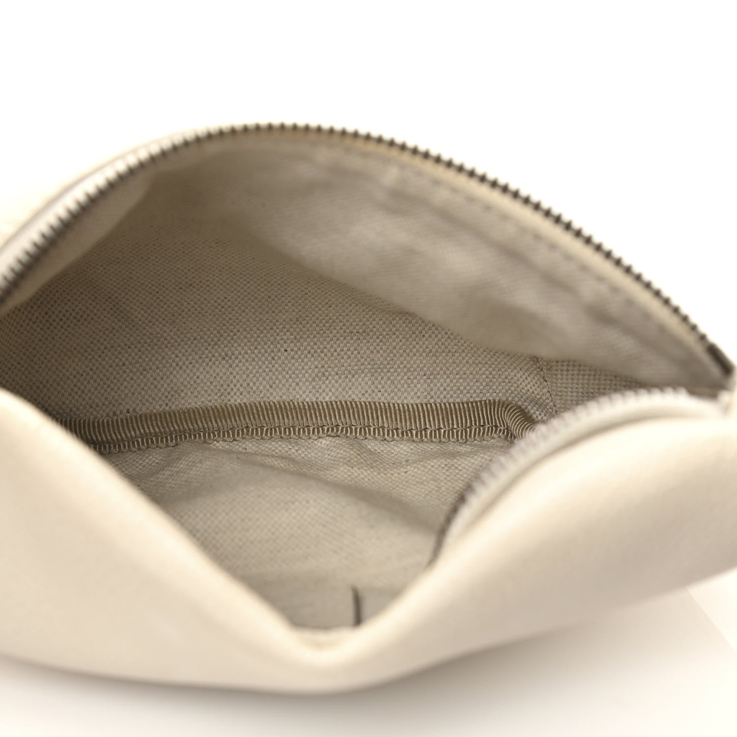 Gucci Grained Calfskin Small Logo Belt Bag White 5 of 12