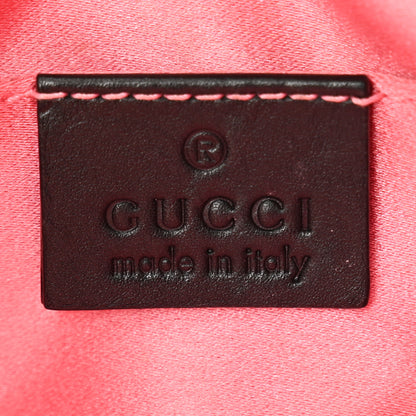 Gucci Velvet Matelasse GG Marmont Belt Bag 95 38 Black 6 of 15