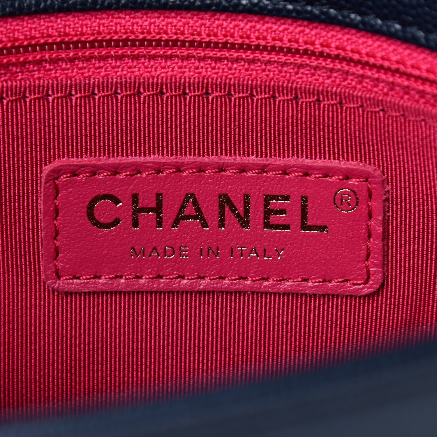 Chanel Caviar Quilted Small Fashion Therapy Flap Bag Navy Blue 6 of 10