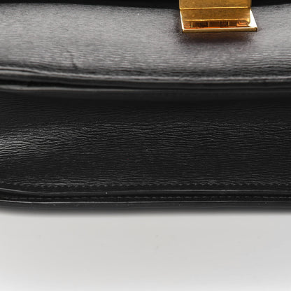Celine Liege Calfskin Medium Classic Box Flap Bag Anthracite 8 of 17