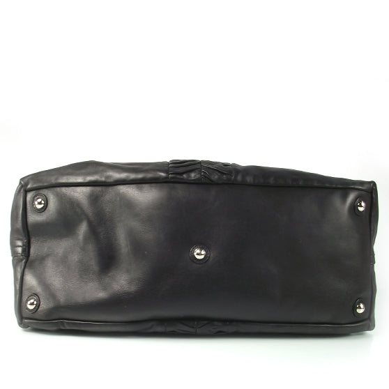 Lambskin Ruched Easy Sac
