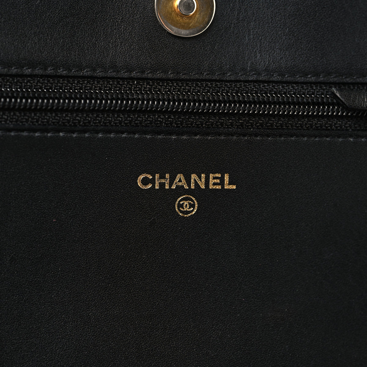 Chanel Caviar Quilted Boy Wallet On Chain WOC Black 5 of 10