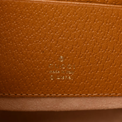 Gucci X DISNEY Mini Vintage GG Supreme Monogram Mickey Mouse Round Backpack Beige Vintage Sun Oil 6 of 10