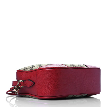 Gucci Monogram Mini Bree Messenger Bag Red 4 of 11