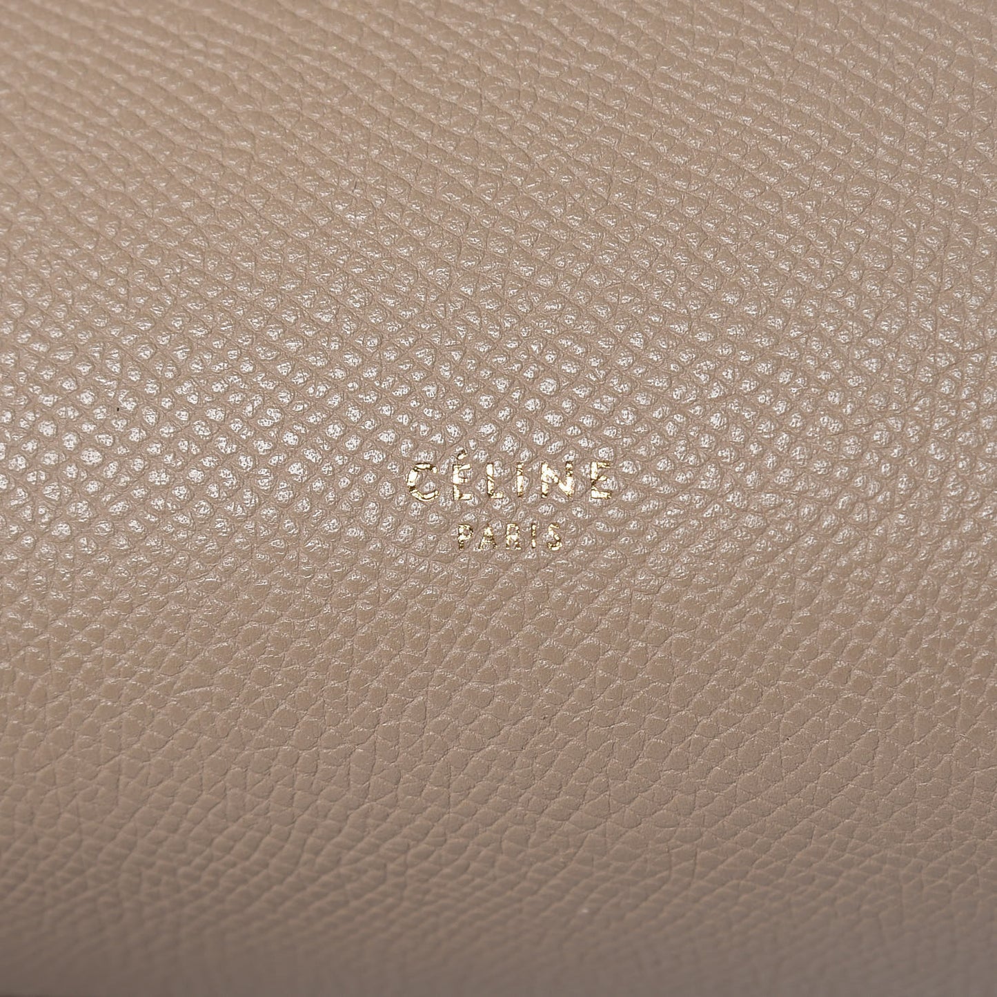 Grained Calfskin Mini Belt Bag Light Taupe