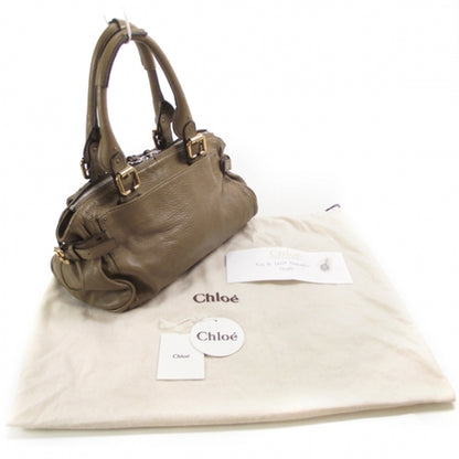 Chloe Leather Paddington Capsule Satchel Brown 3 of 16