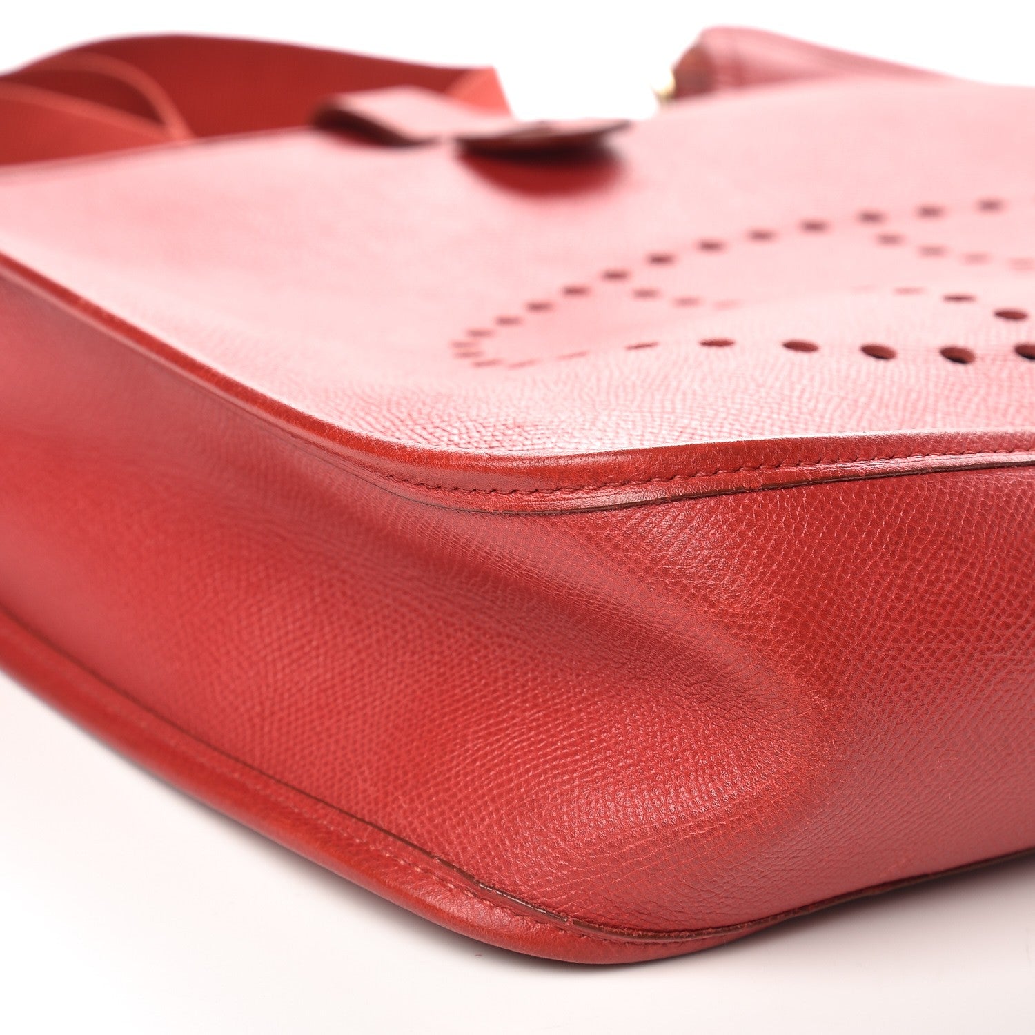 Hermes Courchevel Evelyne GM Rouge Vif 11 of 15
