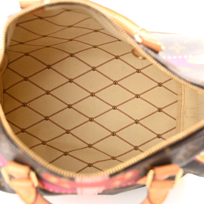 Louis Vuitton Monogram Summer Trunks Speedy Bandouliere 30 5 of 11