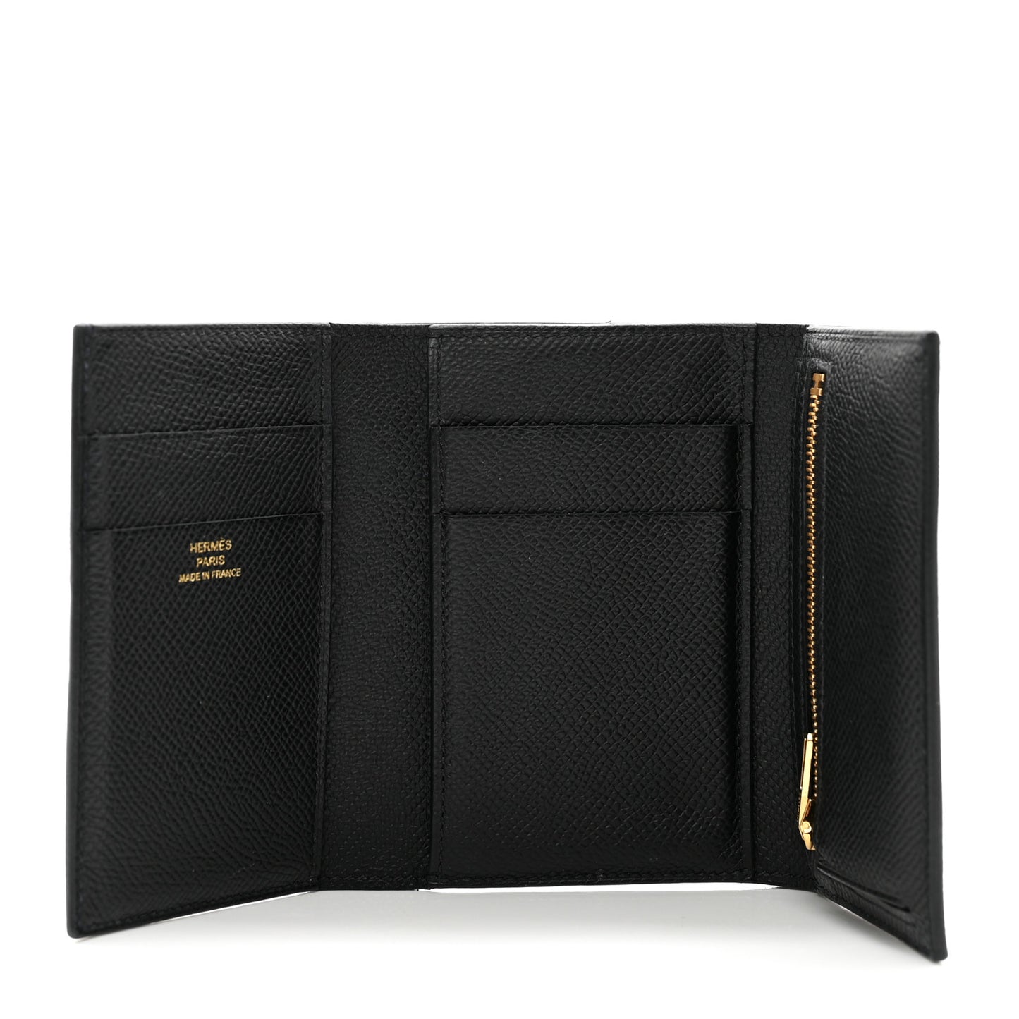 Epsom Tri-Fold Compact Bearn Wallet Black