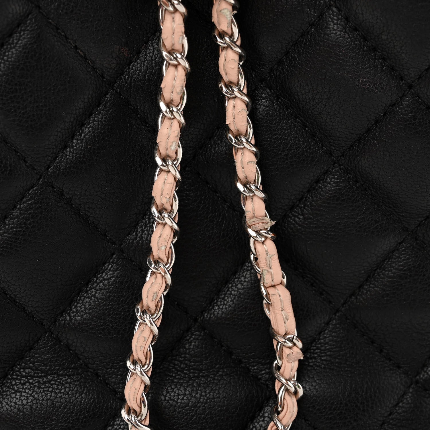 Chanel Lambskin Quilted Cuba Drawstring Tote Multicolor 12 of 12