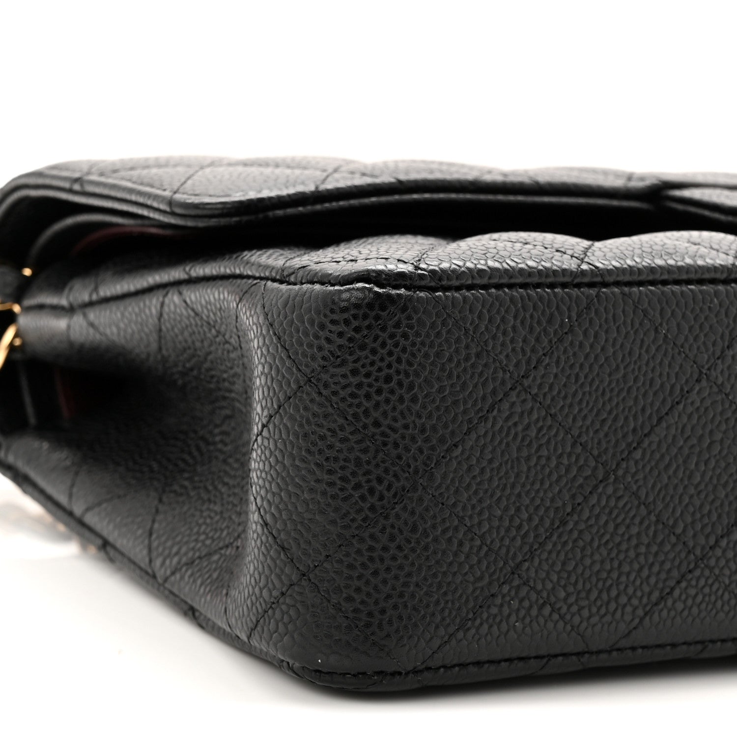 Chanel Caviar Quilted Medium Double Flap Black 9 of 11