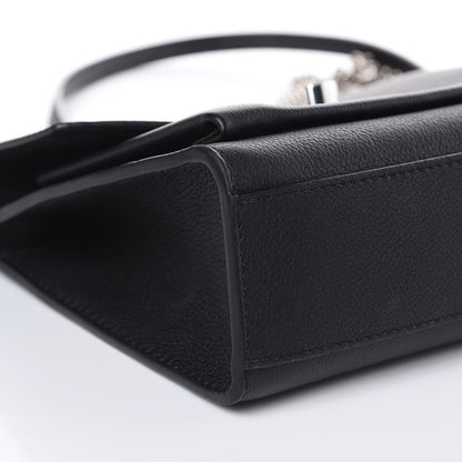 Louis Vuitton Soft Calfskin My Lockme Chain Bag BB Black 5 of 11