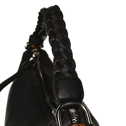 Gucci Grained Calfskin Bamboo Bar Hobo Dark Brown 27 of 37