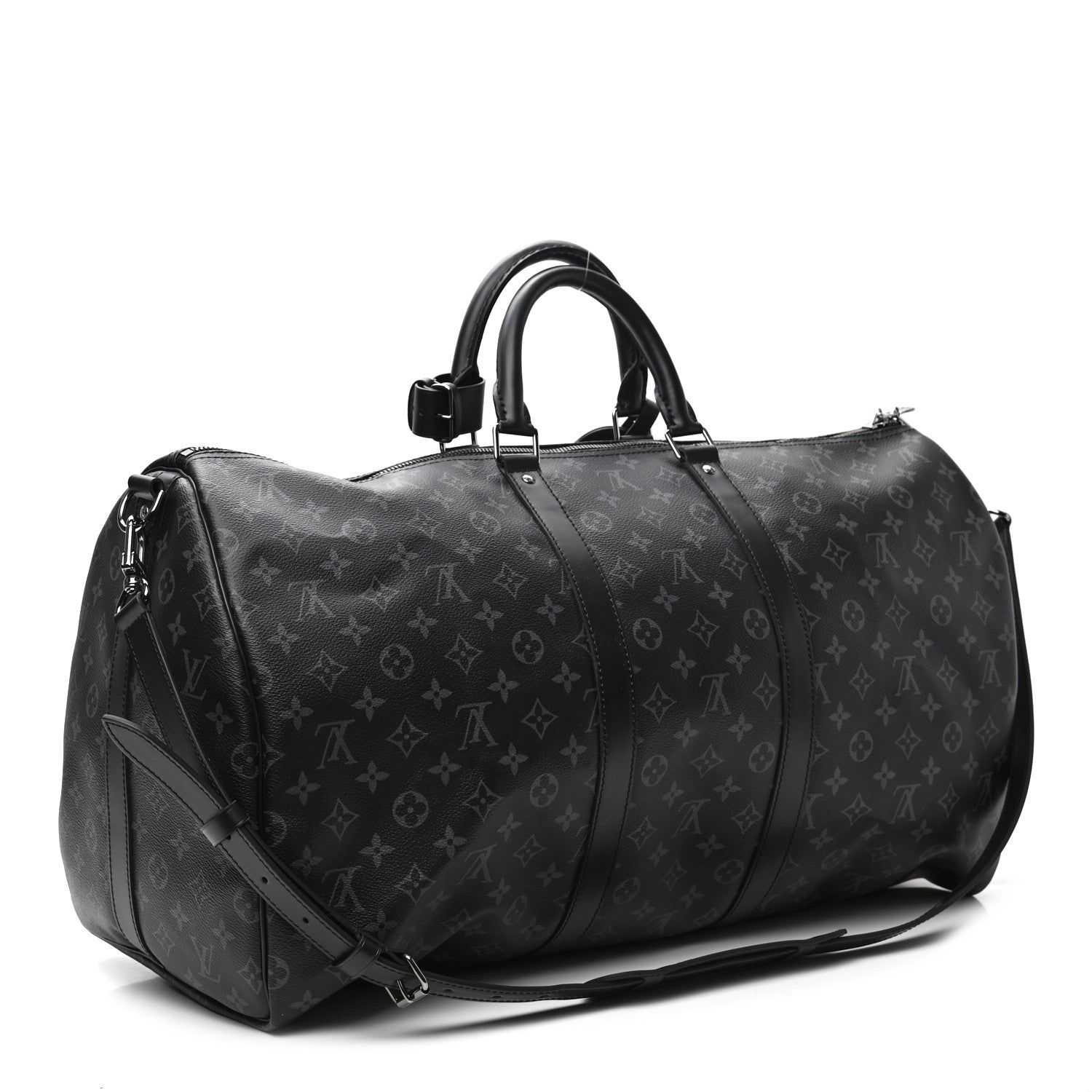 Louis Vuitton Monogram Eclipse Keepall Bandouliere 55 3 of 9