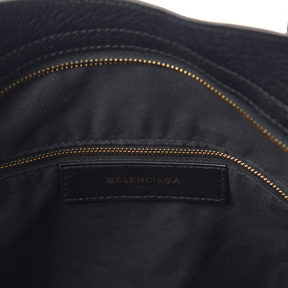 Balenciaga Chevre Gold Metallic Edge Hardware Velo Black 4 of 13