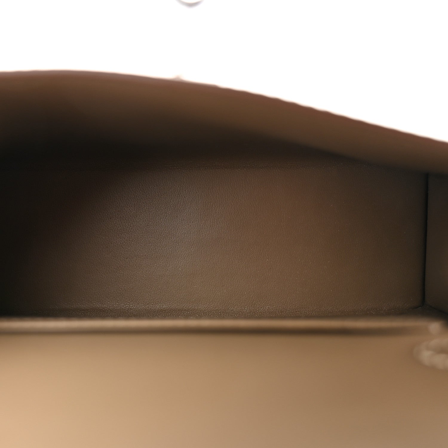 Hermes Madame Calfskin Matte Alligator Mini Kelly Sellier Touch 20 Etoupe Beton 5 of 11