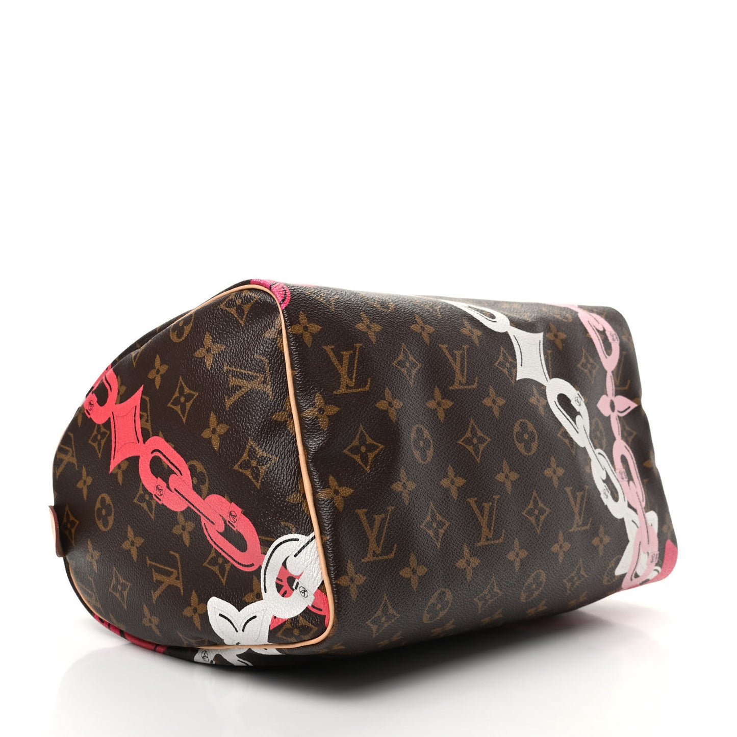 Monogram Bay Speedy 30 Rose Ballerine Poppy