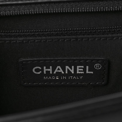 Chanel Calfskin Quilted New Medium Boy Flap Black 6 of 10