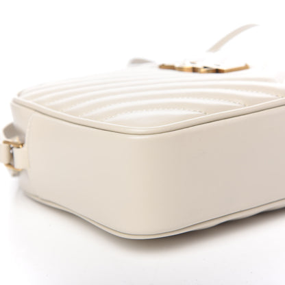 Saint Laurent Calfskin Matelasse Monogram Lou Camera Bag Crema Soft 8 of 9