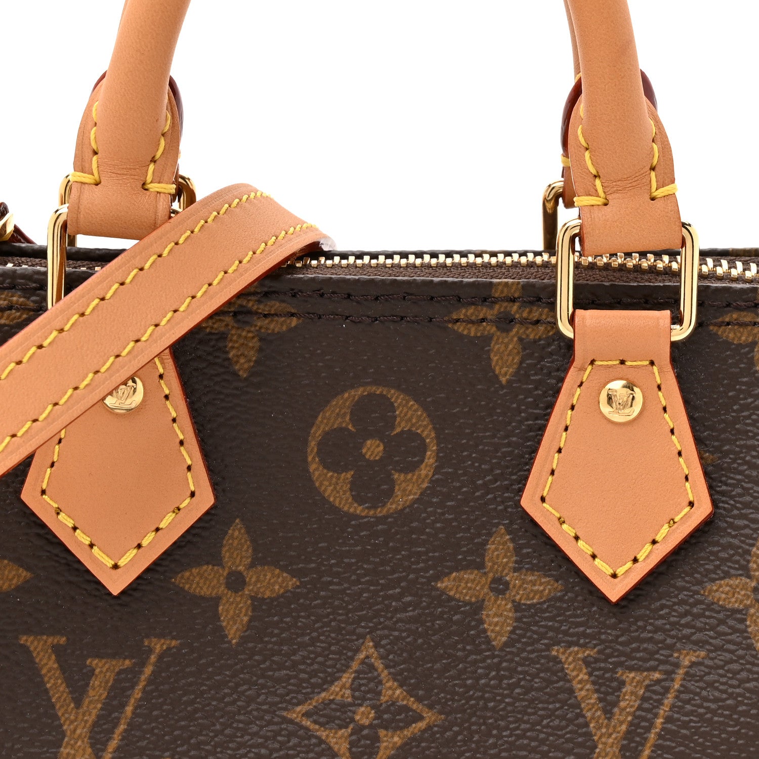 Louis Vuitton Monogram Nano Speedy Bandouliere 8 of 11