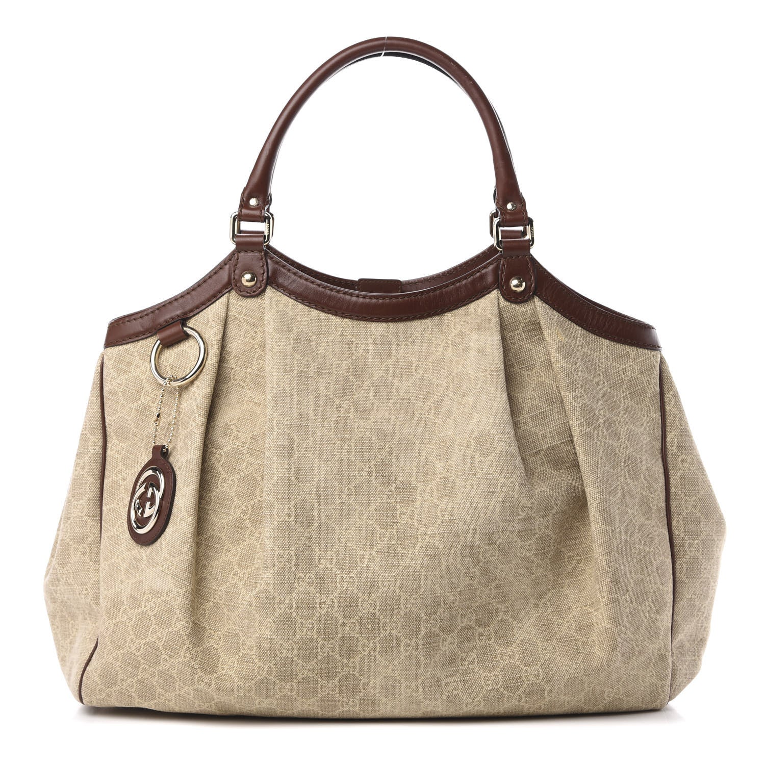 Gucci Monogram Large Sukey Tote Brown 1 of 14