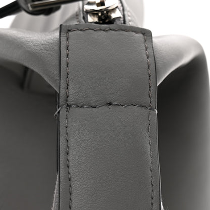Loewe Supple Smooth Calfskin Jacquard Small Cubi Crossbody Bag Asphalt Grey 12 of 12