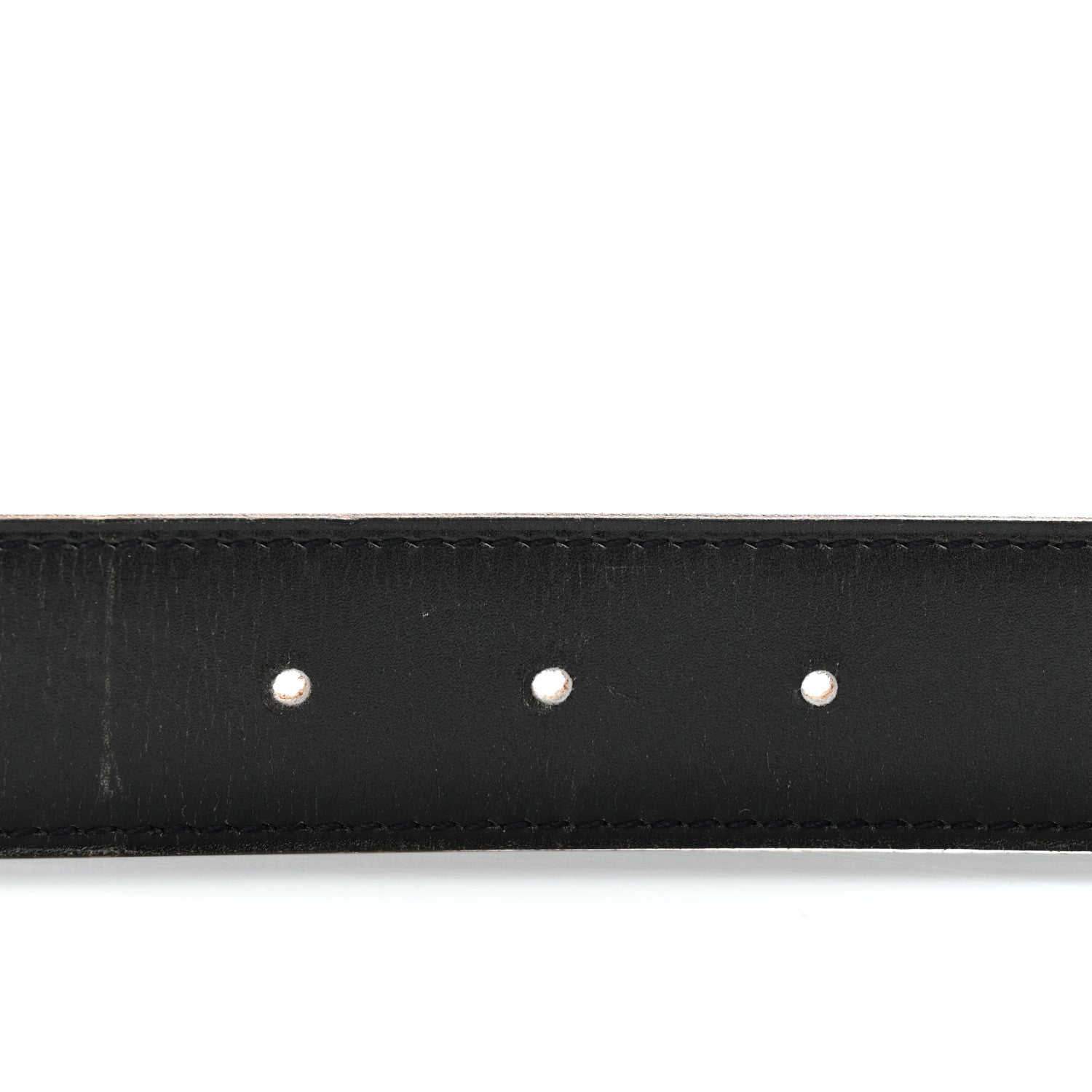 Hermes Box Togo 32mm H Belt 75/30 Black Gold 4 of 8