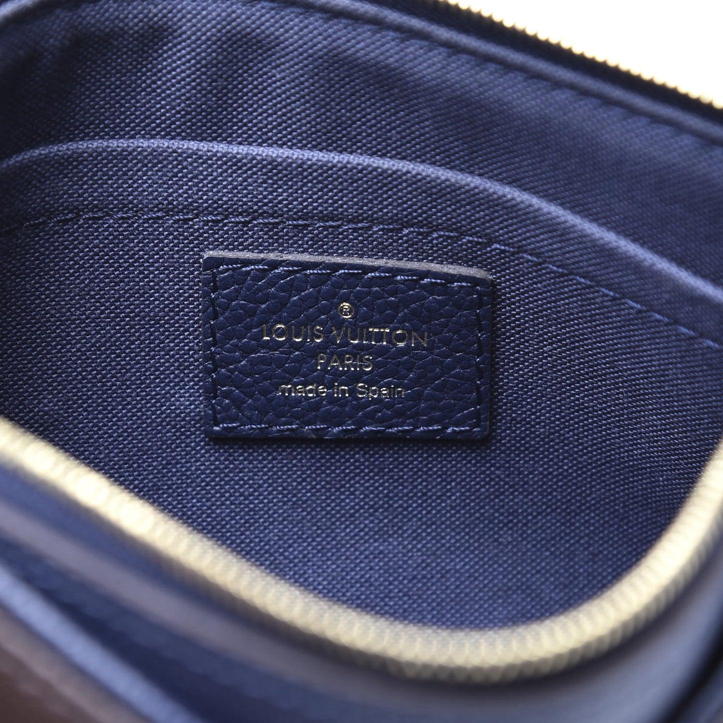 Monogram Pallas Clutch Blue Marine
