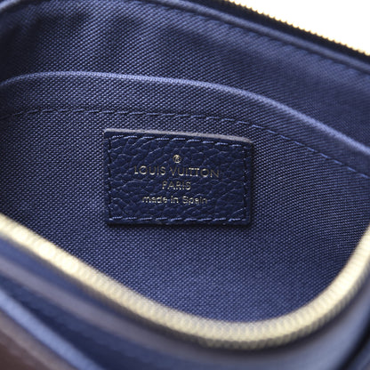 Louis Vuitton Monogram Pallas Clutch Blue Marine 5 of 11