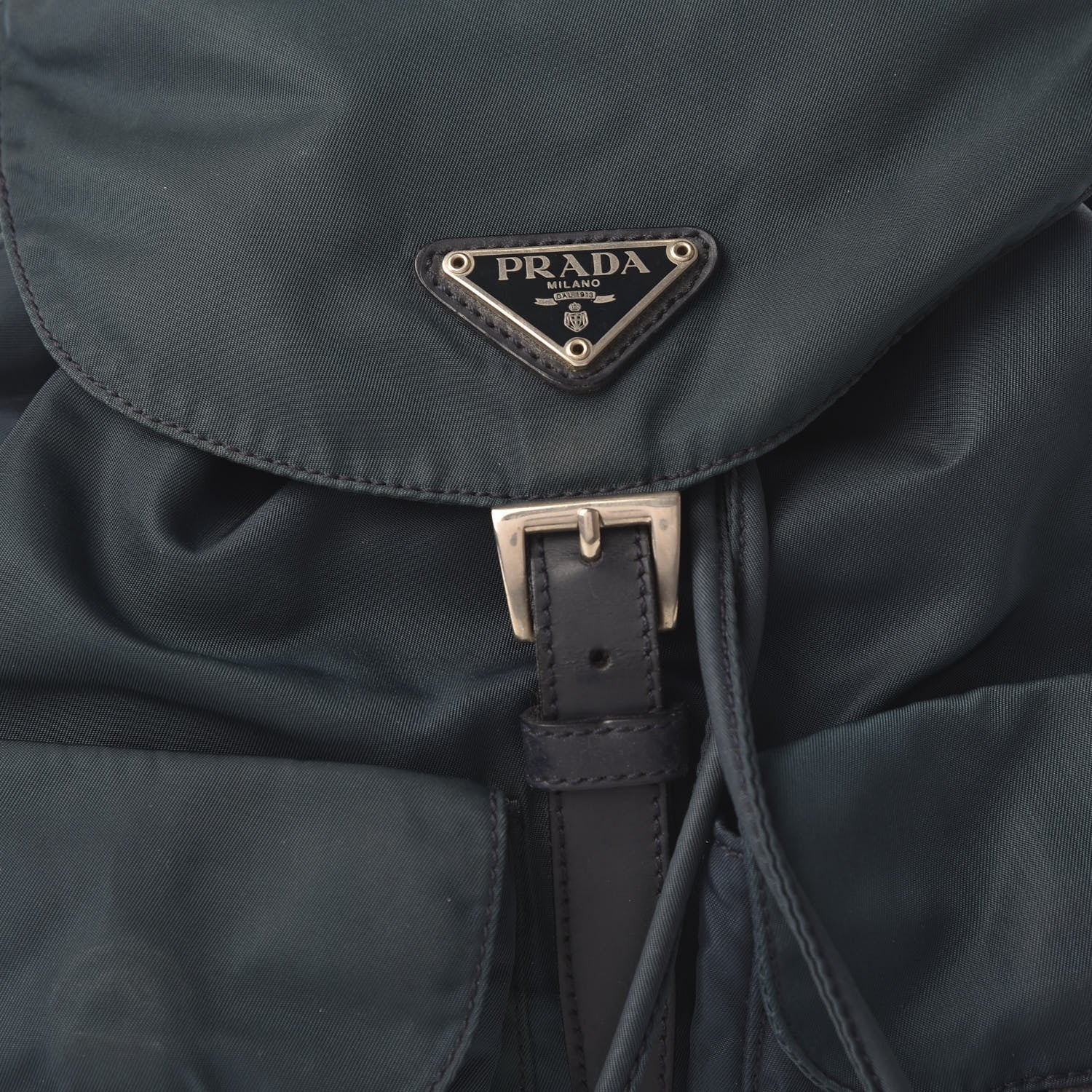Prada Tessuto Nylon Vela Small Backpack Baltico 8 of 11