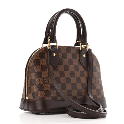 Louis Vuitton Damier Ebene Alma BB 3 of 10